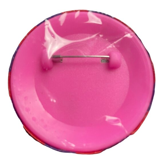 Tweety Bird  Button Vintage 1995 Looney Tunes Safety Pin Back NEW SEALED mq WB - Picture 2 of 2